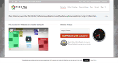 Desktop Screenshot of pixena.de