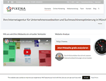 Tablet Screenshot of pixena.de